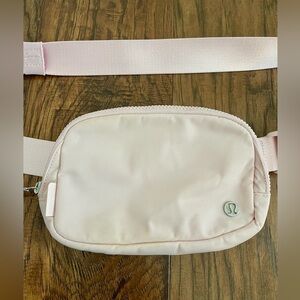 Lululemon Athletica Light Pink Crossbody Bag